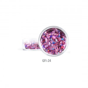 GLITTER FLAKE ΦΟΥΞΙΑ ΑΝΟΙΧΤΟ 2gr