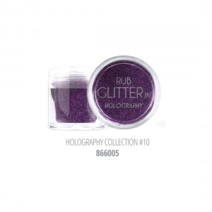 ΣΚΟΝΗ RUB GLITTER HOLOGRAPHY COLLECTION #10