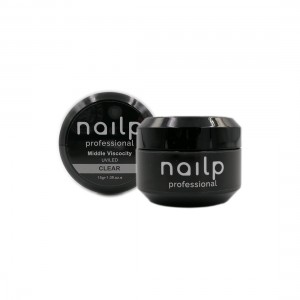 NAILP BUILDER GEL NO HEAT MIDDLE VISCOSITY UV/LED CLEAR 15gr