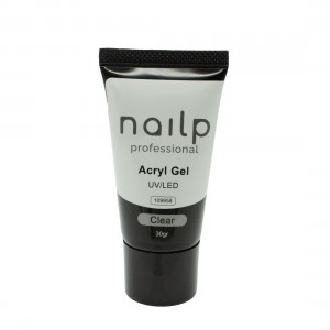 NAILP ACRYL GEL UV/LED CLEAR 30gr