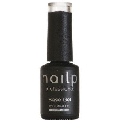 NAILP BASE GEL SOAK OFF UV/LED CLEAR 12ml