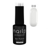 NAILP GEL POLISH SOAK OFF UV/LED COLOR MILK #010 12ml