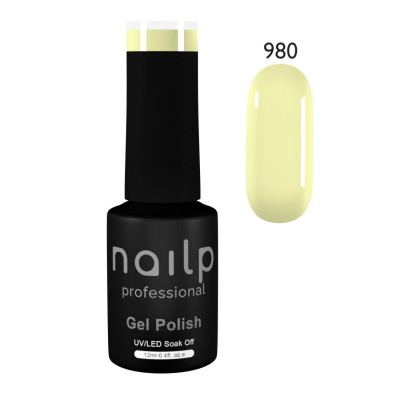 NAILP GEL POLISH SOAK OFF UV/LED #980 12ml