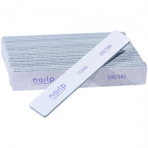 ΛΙΜΑ 100/180 NAILP ZEBRA ΤΕΤΡΑΓΩΝΗ PREMIUM