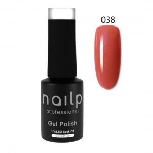 NAILP GEL POLISH SOAK OFF UV/LED #038-RYJ 12ml GLITTER LINE