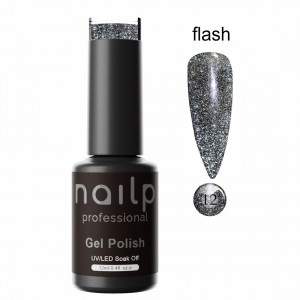 NAILP GEL POLISH SOAK OFF UV/LED #012 FLASH 12ml