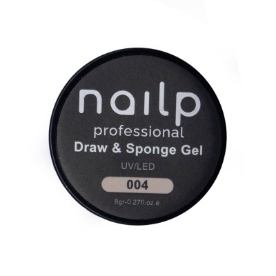 NAILP PAINTING GEL DRAW AND SPONGE #004 8gr NAILP PAINTING GEL DRAW AND SPONGE #004 8gr