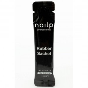 NAILP RUBBER BASE GEL SOAK OFF UV/LED CLEAR ΦΑΚΕΛΑΚΙ 15ml