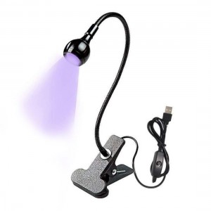 ΛΑΜΠΑ ΠΟΛΥΜΕΡΙΣΜΟΥ UV/LED ΜΑΥΡΗ 5W
