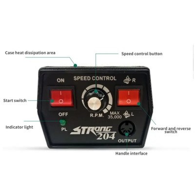 ΤΡΟΧΟΣ ΠΕΝΤΙΚΙΟΥΡ ΜΑΝΙΚΙΟΥΡ STRONG 204 105L 65W